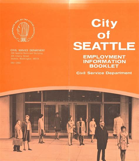 Jobs at City of Seattle .